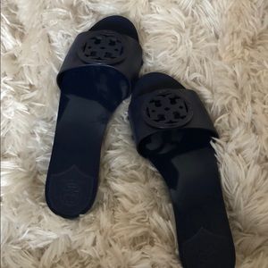 Blue Tory Burch Sandals worn a couple of times